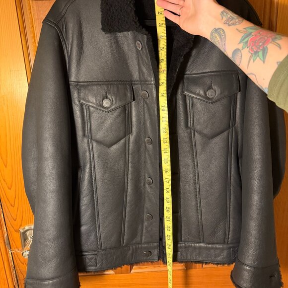Sold~KITH leather trucker jacket XS - Picture 6 of 13
